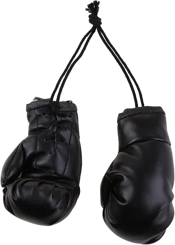 Guantes de Boxeo Pequeños - Accesorios en Miniatura para Colgar en Bolsa, Juguetes Decorativos para el Hogar, Coche, Decoración de Fiesta de Navidad