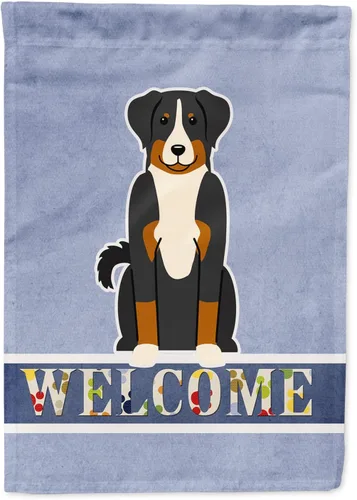 Miniatura 132 de Caroline's Treasures BB5622GF Airedale - Bandera de bienvenida para jardín, bandera decorativa para patio, exteriores, patio, parterres