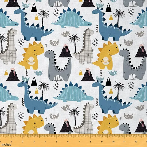 Miniatura 15 de Boho by The Yard, tela de tapicería azteca – Tela de rayas geométricas bohemias para interiores y exteriores, para niños y adultos, blanco y negro