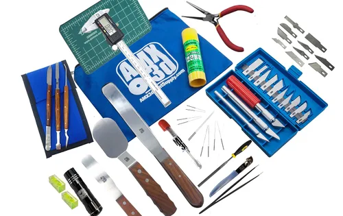 Miniatura 9 de Kit de herramientas de impresora 3D de grado profesional: todas las herramientas y accesorios de impresión 3D necesarios para quitar, limpiar