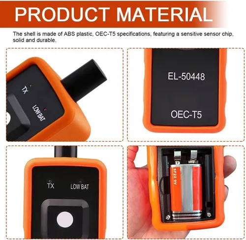 Miniatura 5 de TPMS Herramienta de reaprendizaje para sensor de neumáticos de automóvil, EL-50448 Herramienta de reinicio de activación del sensor de presión