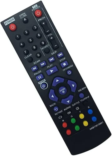 Miniatura 6 de AKB73615801 - Control remoto de repuesto para LG Blu-Ray DVD Player BP125 BD220 BD630 BP125N BP135W-N BP200 BP220 BP320N BP120N BP120N BP320N BP320N