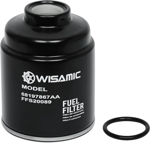 Miniatura 2 de Wisamic Juego de filtro de combustible y separador de agua y filtro de aceite de 6,7 L Cummins Compatible con motores Dodge Ram 2500 3500 4500 5500