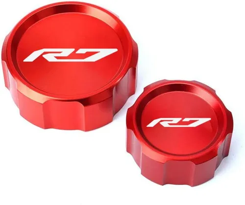 Miniatura 7 de MOWOK Para YAMAHA YZF R7 YZF-R7 YZFR7 2021 2022 2023 2024 2025 2026 Accesorios de motocicleta Cubierta de depósito de aceite de líquido de freno