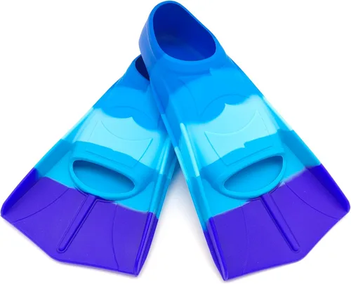 Miniatura 17 de Swimming Training Fins,Kids Swim Fins,Comfortable Swimming Flippers Suitable for Children,Beginners,Girls,Boys,Adults BB-arco iris colorido
