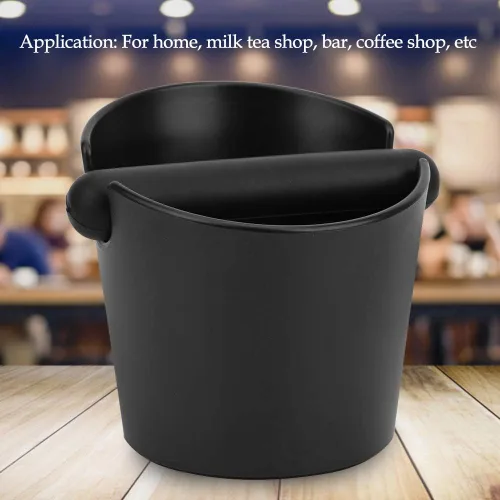 Miniatura 9 de Contenedor de café para café expreso, caja de golpeo para expreso, antideslizante, para café y escoria, cubo de café molido, para el hogar