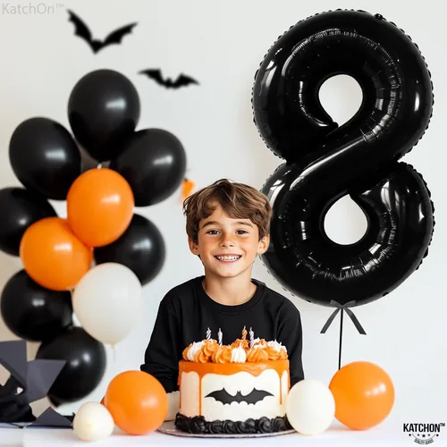 Miniatura 771 de KatchOn, Globo grande azul número 2 de 40 pulgadas Decoraciones de cumpleaños de Baby Shark para niño de 2 años Globo azul número 2 Globo