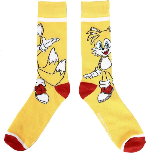 Miniatura 5 de Bioworld Sonic the Hedgehog Athletic Crew Socks for Men