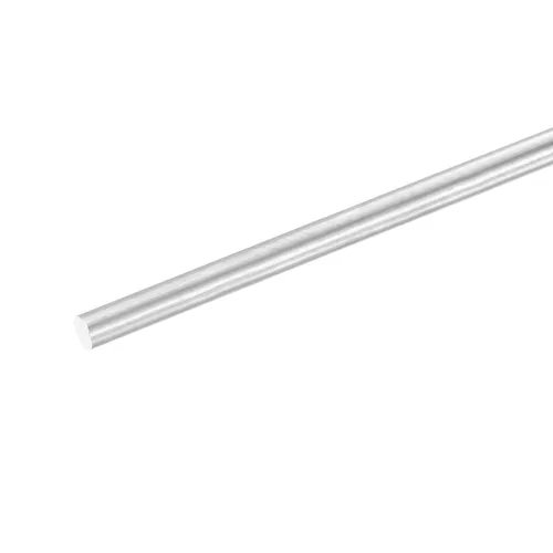 MECCANIXITY Varilla redonda de aluminio macizo de 0.118 in de diámetro y 11.811 in de longitud, para manualidades, paquete de 1