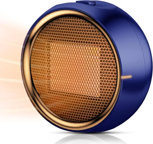 Calentador de espacio ASNUG, calentadores eléctricos portátiles de cerámica PTC para uso en interiores, calefacción eficiente 2S, protección contra
