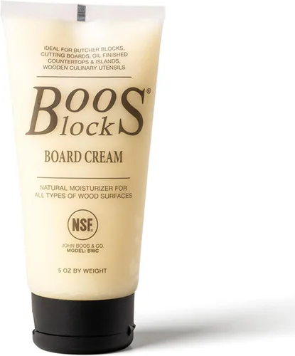 Miniatura 8 de John Boos Juego de cuidado de 2 piezas, Mystery Oil de 16 oz y Board Cream de 5 oz - Fórmula de mantenimiento totalmente natural para bloques