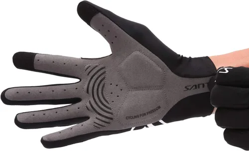 Miniatura 6 de Santic Guantes de ciclismo para hombre, guantes térmicos de invierno para pantalla táctil