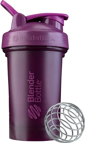 Miniatura 18 de BlenderBottle Botella Batidora Clásica Perfecta para Batidos de Proteínas y Pre-Entreno, 20 Onzas, Negro