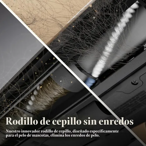 Miniatura 4 de Bissell Borrador de pelo de mascotas con potente succión, HEPA, rollo de cepillo sin enredos, 39883