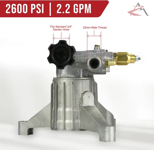 Miniatura 2 de The ROP Shop Nuevo OEM AR 2600 psi Bomba de agua de la lavadora de presión de energía Troy-Bilt 020568 020568-00