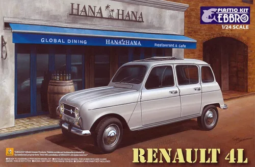 Miniatura 4 de Ebbro Tamiya 500025002 – Renault 4L 1:24