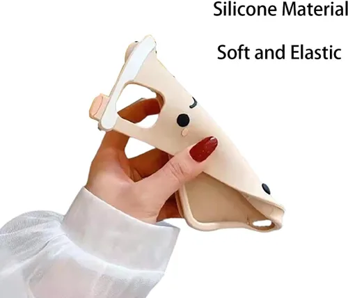 Miniatura 3 de Funda de silicona suave con diseño de té Boba 3D para iPhone X/iPhone Xs de 5.8 pulgadas, diseño de dibujos animados de personajes kawaii, cara