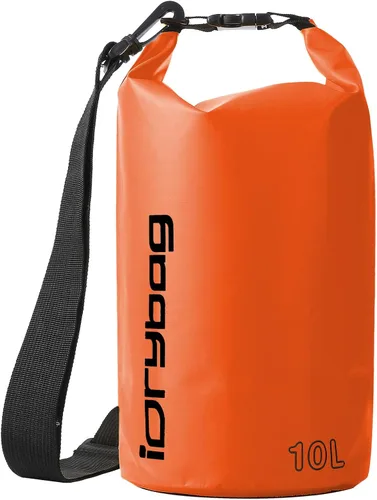 Miniatura 9 de IDRYBAG Bolsa seca para kayak impermeable 2L/5L/10L/15L/20L, pequeña bolsa impermeable para navegación
