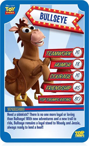 Miniatura 3 de Top Trumps Juego de cartas Disney Pixar Toy Story – Juegos familiares para niños y adultos – Juegos de aprendizaje – Juegos de cartas para niños