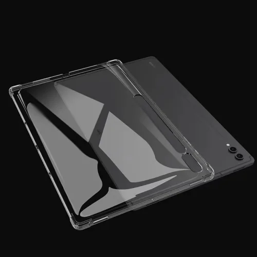 Miniatura 9 de Zeking Diseñada para Samsung Galaxy Tab S9 Plus/S10 Plus, ultra transparente, suave, flexible, transparente, TPU contraportada para Galaxy Tab S9