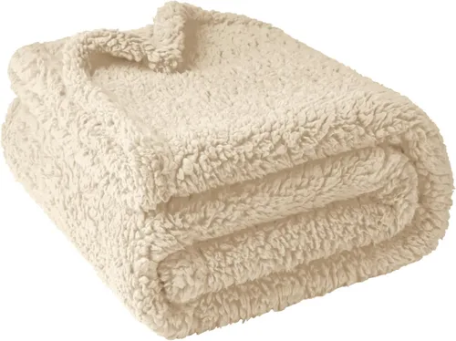 Miniatura 7 de furrybaby Manta Suave Premium para Perros Pequeños, Cachorros y Gatos, Lavable, Forro Polar Sherpa de 24 x 32 Pulgadas, Manta para Mascotas