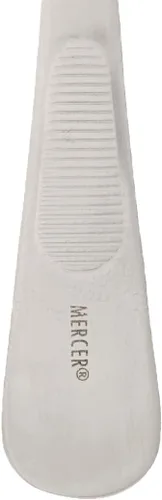 Miniatura 4 de Mercer Culinary Cuchara pequeña para saltear de acero inoxidable 18-8 con boquilla, 0.4 onzas, plata