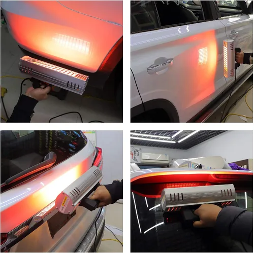 Miniatura 7 de DATOUBOSS Lámpara de curado de pintura infrarroja de onda corta de 1000 W, lámpara de calor infrarrojo para reparación de carrocería de automóvil