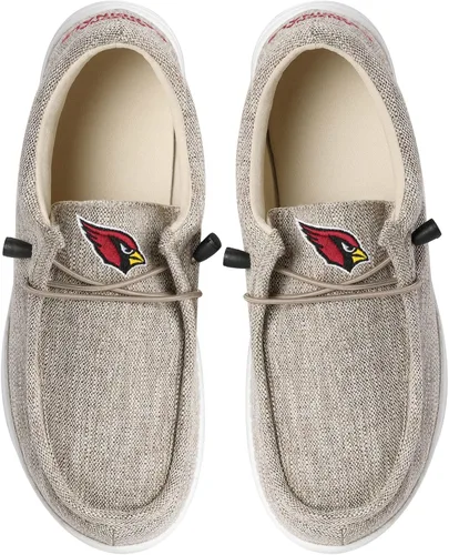 Miniatura 12 de FOCO Men's NFL Team Logo Lightweight Loafers Lace Up Cotton Knit Shoes