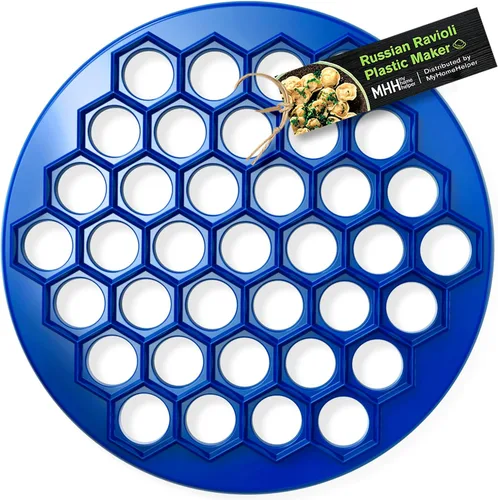 Miniatura 10 de Fabricante de Ravioli Ruso Molde para Albóndigas Pelmeni Molde de Metal Siberiano Fabricante de Albóndigas de Carne Máquina Cortadora de Raviolis 1.