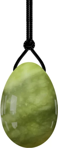 Miniatura 3 de Huevo Yoni perforado de 1.181 x 0.787 in, piedra natural, huevos de jade, bola de masaje de cristal, herramientas de ejercicio Kegel, huevos