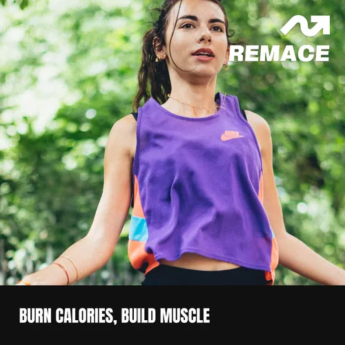 Miniatura 6 de Juego de cuerdas de saltar con peso de nivel 1 (1/4 libras, 1/2 libras) para fitness, ejercicio y boxeo, cuerdas de velocidad para saltadores