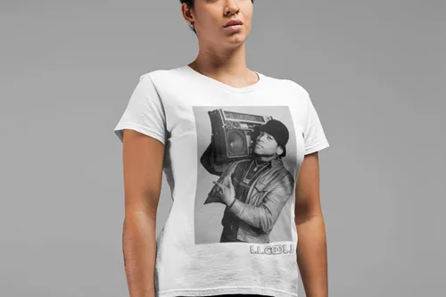 Miniatura 5 de Rock the Bells L.L. Cool J Boombox Photo - Camiseta de manga corta para hombre y mujer