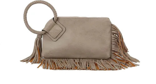 Miniatura 26 de Monedero de mano para mujer, cartera de noche con correa de mano, informal, formal, de cuero vegano, Metro Muse