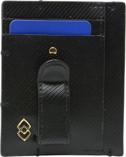 Miniatura 5 de Alpine Swiss Billetera de bolsillo frontal con clip de dinero RFID para hombre