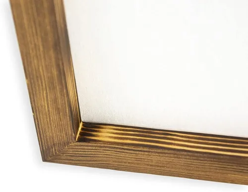 Miniatura 6 de Letrero de madera con marco de 7 x 7 pulgadas, letrero de madera con marco para colgar en la pared con marco de madera con marco para decoración