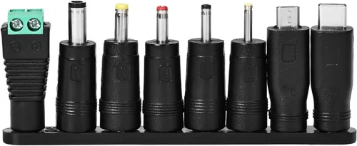 Miniatura 8 de Adaptador de cargador de coche con 3 V, 4.5 V, 5 V, 6 V, 7.5 V, 9 V, 12 V, 2 A, encendedor de cigarrillos automático, enchufe macho, cable adaptador
