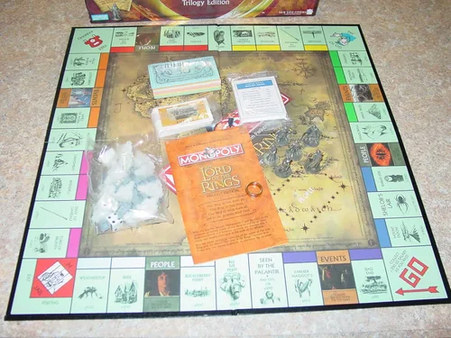 Miniatura 2 de Monopoly El Señor de los anillos, edición trilogía
