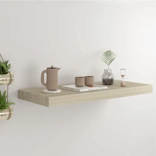Miniatura 121 de Estantes flotantes de pared, juego de 4 estantes decorativos para montar en la pared, estante colgante con soportes invisibles para decoración