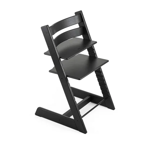 Miniatura 19 de Silla Tripp Trapp de Stokke, Negra - Silla ajustable y convertible para bebés, niños y adultos - Cómoda, conveniente y ergonómica - Diseño clásico