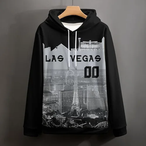 Miniatura 57 de Custom Football Hoodies City Night Skyline Personalized Sweatshirt Name Number Fan Gift Pullover for Men Women Youth