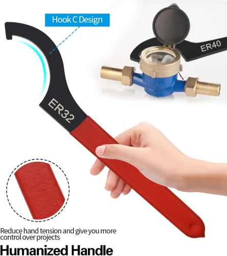 Miniatura 5 de Mdvora Juego de llaves inglesas de coilover de 10 piezas, para sistema de suspensión y ajuste de choque 10pcs