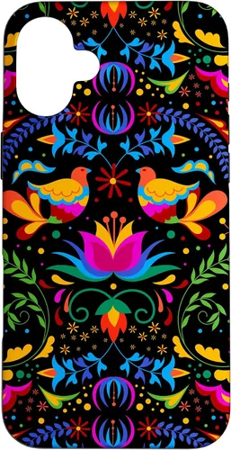 Miniatura 23 de Funda para iPhone 17 de Mexican Heritage Otomi Pride Love Peace Doves