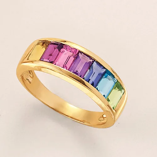 Miniatura 4 de Ross-Simons 2.20 ct. t.w. Multi-Gemstone Ring in 14kt Yellow Gold