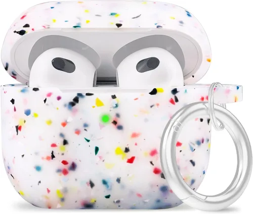 Miniatura 42 de Funda de Airpod Pro de silicona suave - Funda de estuche de carga de LitoDream para AirPods Pro de Apple, lindo protector de estuche para mujeres