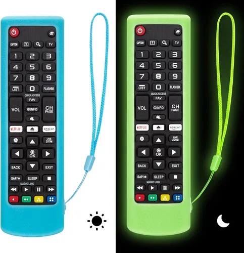 Miniatura 13 de Control remoto retroiluminado para LG Smart TV, reemplazo universal para todos los controles remotos LG TV para un fácil uso nocturno.