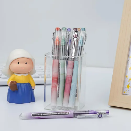 Miniatura 9 de WRITECH Bolígrafos de tinta líquida: bolígrafo de punta extra fina de 0.020 in, multicolor, 8 quilates, colores surtidos para diario, escritura