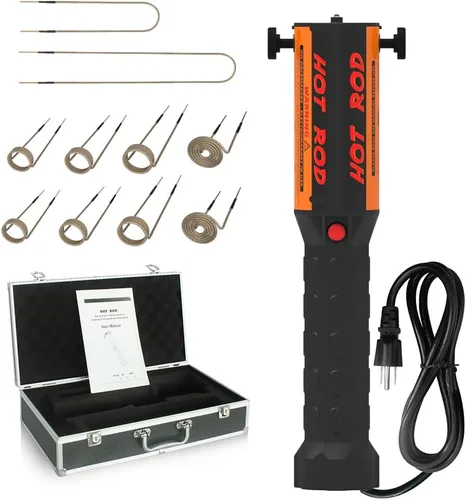 Miniatura 8 de Solary Eliminación de pernos de calentador de inducción magnética, herramienta de inducción de calor de 1200 W 110 V para pernos oxidados y tuercas