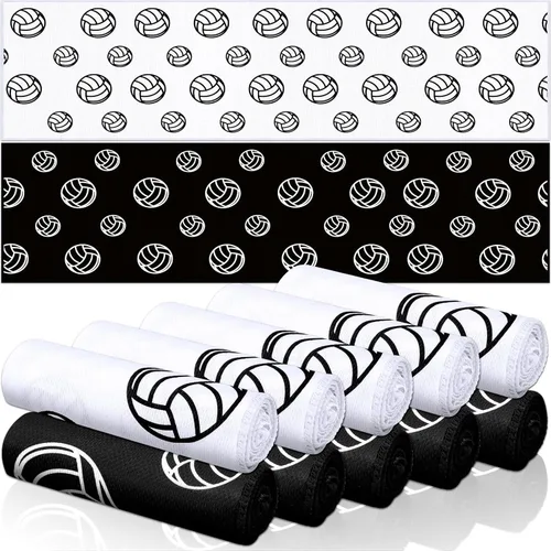 Miniatura 12 de FuWeave Paquete de 12 toallas de enfriamiento de béisbol para equipos deportivos, regalos de 40 x 12 pulgadas, toallas de enfriamiento deportivas