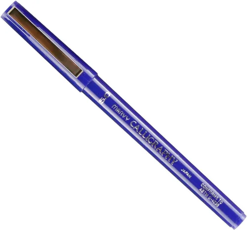 Uchida of America 6000B-C-3 - Marcador de caligrafía, 0.197 in, color azul