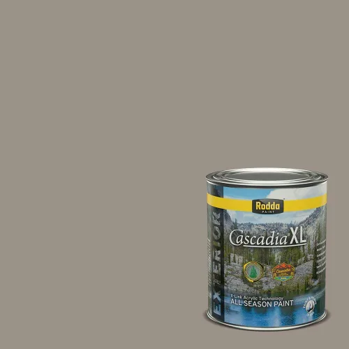 Miniatura 103 de Rodda Paint CASCADIA XL Pintura e imprimación satinada exterior en uno, cuarto de galón, pimienta de Jamaica